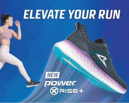 Elevate your Run: Say Hello to the Power XoRise+ performance running shoe