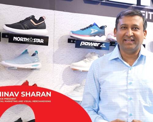 The FIRST 3D billboard in the footwear industry exhibited in India
