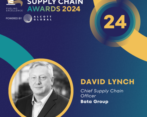 Our Chief Supply Chain Officer, David Lynch, for Top 30 Recognition at Leaders in Supply Chain Awards 2024